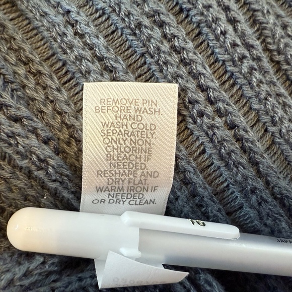 Pure J.Jill Women Size XS PETITE Cardigan Sweater Knit Safety Pin Closure NWT$99 - Picture 13 of 16